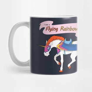 Flying Rainbow Pony Mug